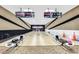 Modern bowling alley with multiple lanes, scoring displays, and a fun, recreational atmosphere at 1394 Oakmont Dr, Winter Haven, FL 33884