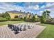 Oversized chess board with outdoor landscaping to add to the beauty of the community at 1394 Oakmont Dr, Winter Haven, FL 33884