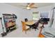 Bedroom is configured as a simple office space at 2103 Sylvester Ct, Lakeland, FL 33803