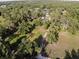 Expansive aerial view of a lush, green property, surrounded by mature trees and showcasing a serene, rural setting at 3233 Gardner Rd, Lakeland, FL 33810