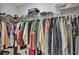 A walk-in closet providing ample storage for clothing and accessories at 3946 Willow Ridge Dr, Lakeland, FL 33810