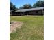Spacious backyard with green grass and trees on a sunny day at 4127 Grove Pl, Lakeland, FL 33810