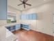 Bright office with custom built-ins, granite counters and ample natural light at 4193 Stone Creek Loop, Lake Wales, FL 33859