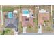 This home boasts a serene backyard oasis with pool, while the front yard offers beautiful landscaping at 5246 Montserrat Dr, Lakeland, FL 33812