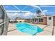 Enjoy this screened-in pool with a private, fenced-in backyard and plenty of space for outdoor entertaining at 5246 Montserrat Dr, Lakeland, FL 33812