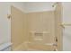 Simple shower and tub combination at 819 Swann Dr, Lakeland, FL 33809