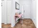 Bright entryway features tile flooring, a decorative table, and access to other areas of the home at 983 Revere Ave, Haines City, FL 33844