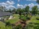 Well maintained backyard with lush green grass and tropical landscaping at 130 Sylvana Ct, Auburndale, FL 33823