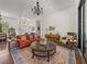 Inviting living room with stylish furnishings and bright, natural light at 130 Sylvana Ct, Auburndale, FL 33823