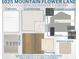 Selection of designer home finishes including cabinets, countertops, exterior scheme, wall tile, flooring, and interior paint at 1429 Fleur Dr, Davenport, FL 33837