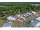 An aerial view of the property, other homes, and the community location at 1642 Tally Ho Dr, Lakeland, FL 33810