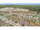 Aerial view of houses in community near the main road at 1821 Thompson Preserve Boulevard, Bartow, FL 33830