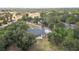 Expansive property with lush greenery, mature trees, and a well-maintained home at 2070 W Lake Hamilton Dr, Winter Haven, FL 33881