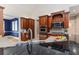Kitchen with granite countertops and stainless steel appliances at 2070 W Lake Hamilton Dr, Winter Haven, FL 33881