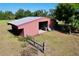 Well-maintained barn with sturdy construction and ample space on a rural property at 2171 Sophia S Pl, Lakeland, FL 33811