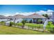 Backyard with privacy fence and patio, perfect for outdoor living and entertaining at 2318 Rush Bay Way, Orlando, FL 32824