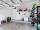Spacious garage with plenty of room for storage and overhead shelving at 2318 Rush Bay Way, Orlando, FL 32824