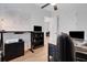 Office featuring hardwood floors, and two desks with white walls at 2551 Delphi Woods Cir, Lakeland, FL 33812