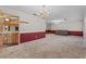 Comfortable living room adjacent to kitchen, providing an open floor plan concept with generous space at 3441 Sherertz Rd, Lakeland, FL 33810