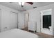 This bedroom features a closet and en-suite bathroom, offering convenience and privacy at 4078 Winding Vine Dr, Lakeland, FL 33812