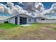 The home boasts a screened in lanai and spacious backyard with full fencing at 4203 San Rocco Way, Winter Haven, FL 33884