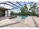 Beautiful screened-in pool and spa area, with plenty of room for outdoor entertaining and relaxation at 6347 Ashley Dr, Lakeland, FL 33813