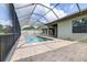 Beautiful screened-in pool and patio area, perfect for outdoor entertaining and enjoying the weather at 6347 Ashley Dr, Lakeland, FL 33813