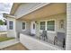 Inviting front porch featuring tile flooring and space for seating at 640 Waldon N Ave, Bartow, FL 33830