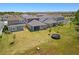 Aerial view displays spacious backyards, complemented by well-kept lawns and modern amenities at 6520 Great Bear Dr, Lakeland, FL 33805