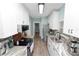 Bright, updated kitchen featuring granite countertops and stylish appliances at 705 W Park St, Lakeland, FL 33803
