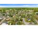 A beautiful aerial view that highlights the home's setting within a vibrant, green neighborhood at 7952 Grand Pines Blvd, Lakeland, FL 33810