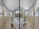 Bright bathroom features a soaking tub, dual walk-in showers, and neutral tile at 800 Osprey Landing Dr, Lakeland, FL 33813
