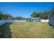 Fully-fenced backyard with plenty of space and room for a pool at 818 Fairlane Dr, Lakeland, FL 33809