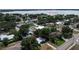 Aerial view of the property, highlighting its proximity to Lake Ariana at 120 Bolender Rd, Auburndale, FL 33823
