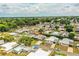 Wide angle aerial view showing the density of the mobile home community at 1565 Heather Hill Dr, Lakeland, FL 33810