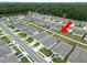 A well-maintained neighborhood features modern homes with manicured lawns, creating a peaceful and appealing residential environment at 2039 Rosewood Cir, Lakeland, FL 33810
