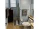 Cozy bathroom with neutral tones and shower with updated fixtures at 4041 Byrds Crossing Dr, Lakeland, FL 33812