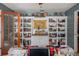 Bright living room with open shelving, decor, and natural light at 4825 Luce Rd, Lakeland, FL 33813