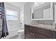 Bathroom featuring shower-tub combo at 511 Hickory Hammock Rd, Lake Wales, FL 33859