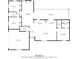 Detailed floor plan showcasing layout of this 1801 sq ft home, including garage, porch and room dimensions at 511 Hickory Hammock Rd, Lake Wales, FL 33859