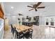 Spacious open-concept kitchen with stainless steel appliances and dining area at 511 Hickory Hammock Rd, Lake Wales, FL 33859