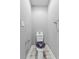 Powder room featuring decorative toilet seat at 511 Hickory Hammock Rd, Lake Wales, FL 33859