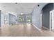 Spacious living area with sliding glass doors that lead to outdoor space at 6086 Swallow Dr, Lakeland, FL 33809