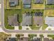 Birds eye view of home with a pool, backyard, and a paver driveway at 6777 Bentridge Dr, Lakeland, FL 33813