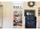 Walk-in pantry with shelving offers ample storage at 7721 Forest Way, Lakeland, FL 33810