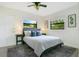This bedroom features a plush rug, neutral walls and nice windows for great natural light at 865 E Mann Rd, Bartow, FL 33830
