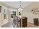 Charming breakfast nook with natural light, tile flooring, and cozy seating at 1837 Farrington Dr, Lakeland, FL 33809