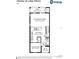 First floor plan showing kitchen, gathering room, lanai, flex space, and entry at 206 Turtle Bay Ave, Winter Haven, FL 33881