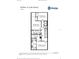 Second-floor layout featuring three bedrooms, including an owner's suite and hall bath at 230 Turtle Bay Ave, Winter Haven, FL 33881