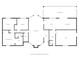 Floor plan displaying layout including bedrooms, living spaces, and screened porch at 2500 Brooke Rd, Fort Meade, FL 33841